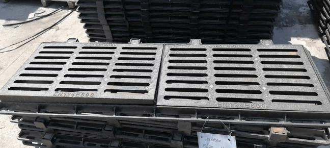 金平球墨铸铁连体双篦展示